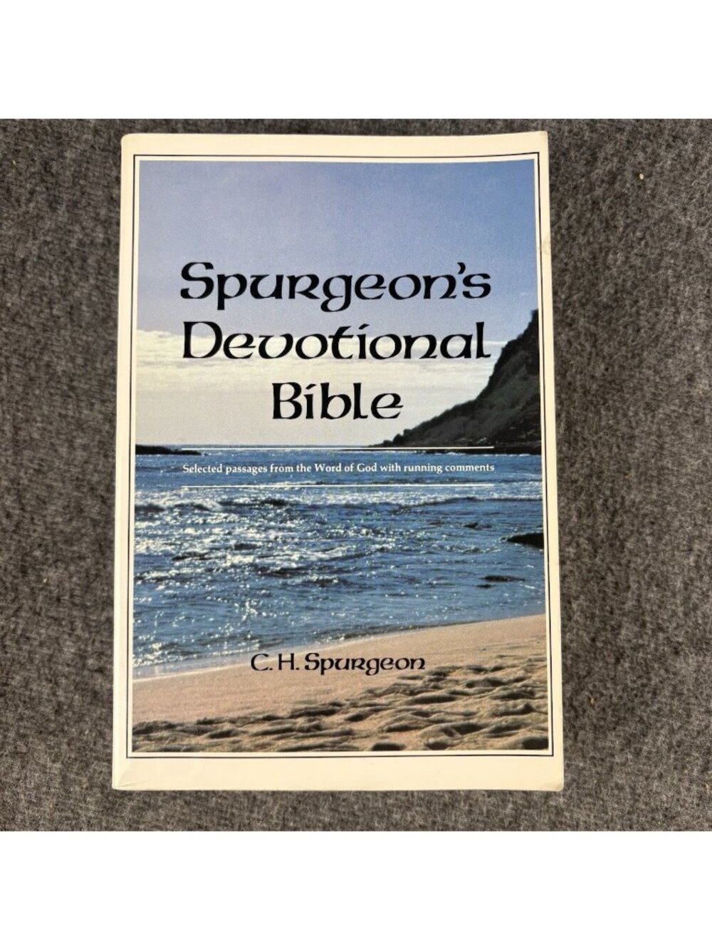 Spurgeon’s Devotional Bible C.H. Spurgeon 1990 World Bible Christian Devotional
